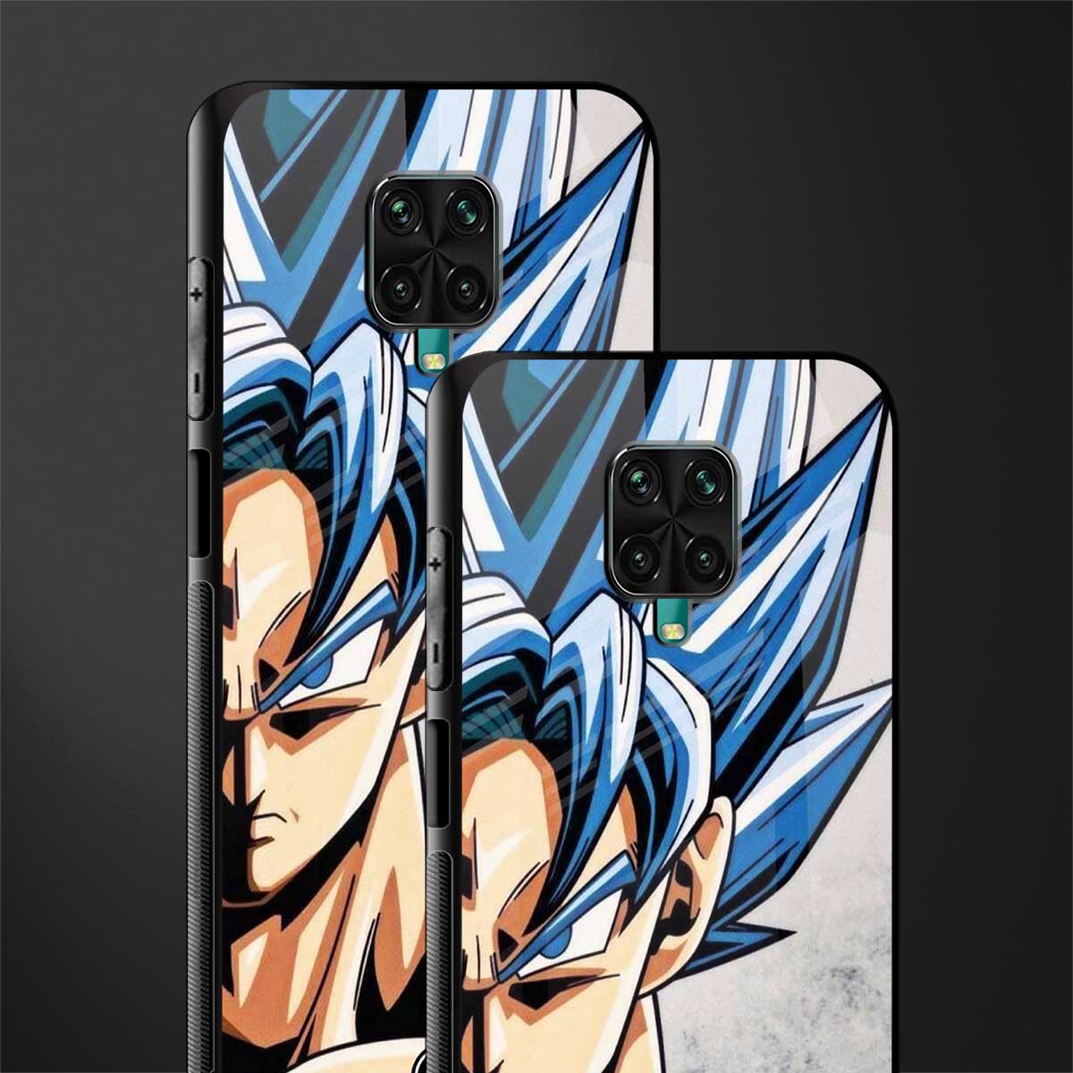 goku dragon ball z anime glass case for redmi note 9 pro image-2
