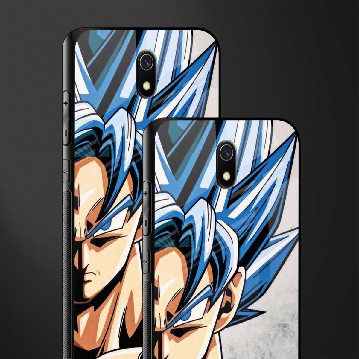 goku dragon ball z anime glass case for redmi 8a image-2