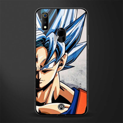 goku dragon ball z anime glass case for realme 3 pro image