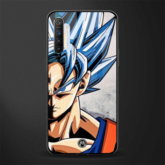 goku dragon ball z anime glass case for realme x2 image