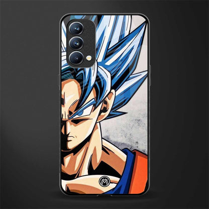 goku dragon ball z anime glass case for oppo f19s image