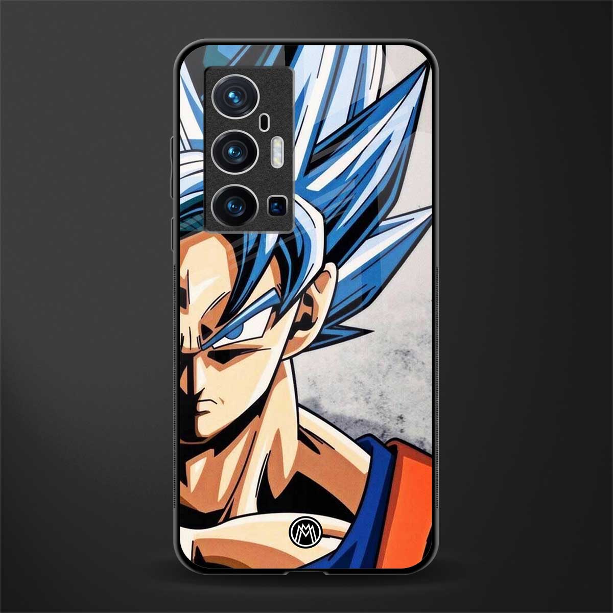 goku dragon ball z anime glass case for vivo x70 pro plus image