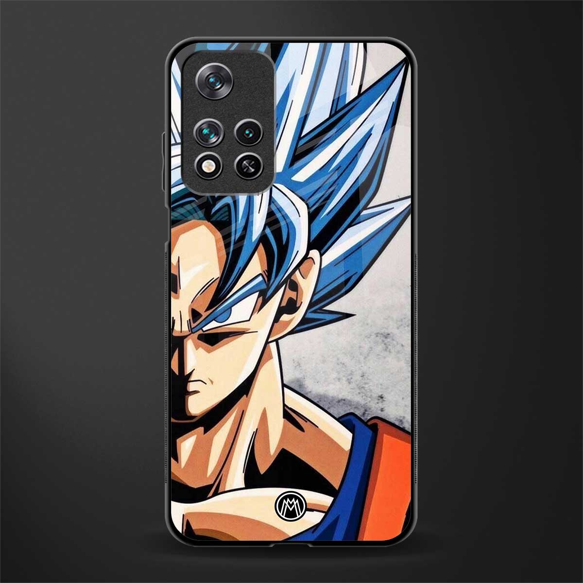 goku dragon ball z anime glass case for xiaomi 11i 5g image