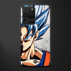 goku dragon ball z anime glass case for samsung galaxy s20 ultra image