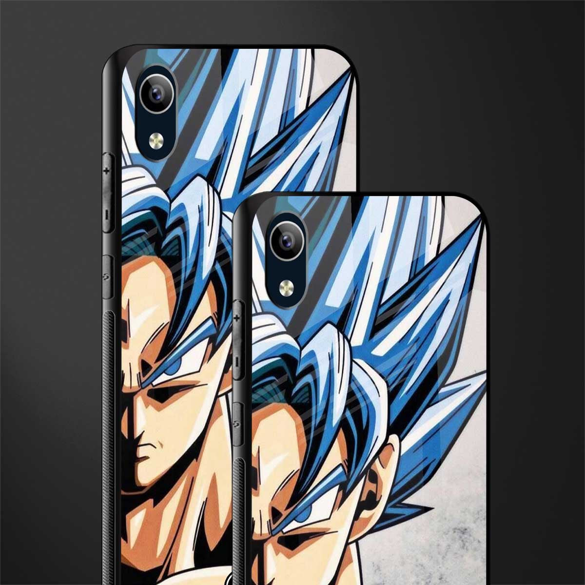 goku dragon ball z anime glass case for vivo y91i image-2