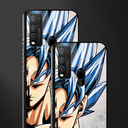 goku dragon ball z anime glass case for vivo y50 image-2