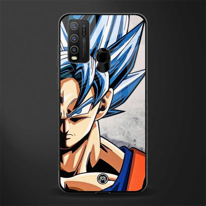 goku dragon ball z anime glass case for vivo y50 image