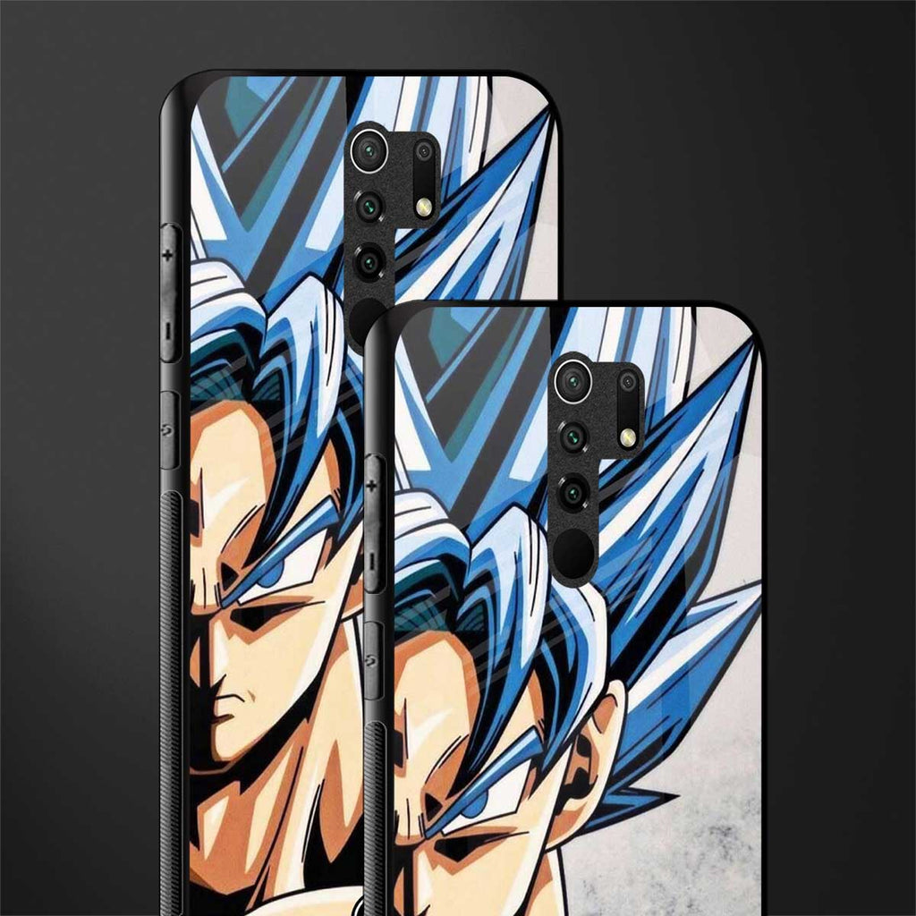 goku dragon ball z anime glass case for redmi 9 prime image-2