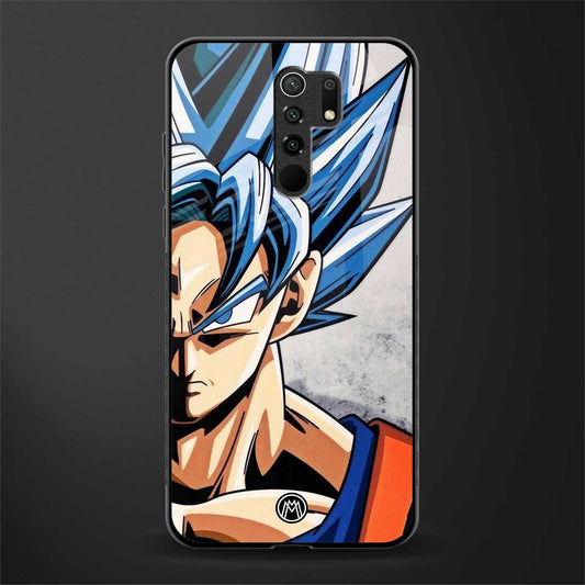 goku dragon ball z anime glass case for poco m2 image