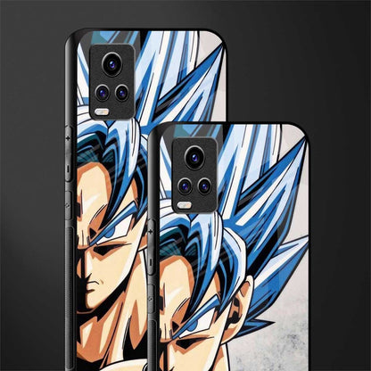 goku dragon ball z anime glass case for vivo v20 image-2