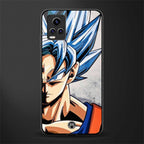 goku dragon ball z anime glass case for vivo v20 image