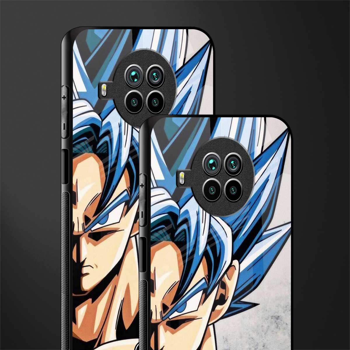goku dragon ball z anime glass case for mi 10i image-2