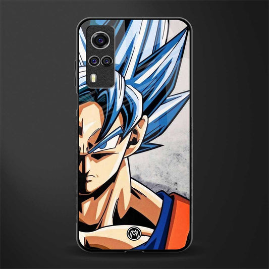 goku dragon ball z anime glass case for vivo y51 image