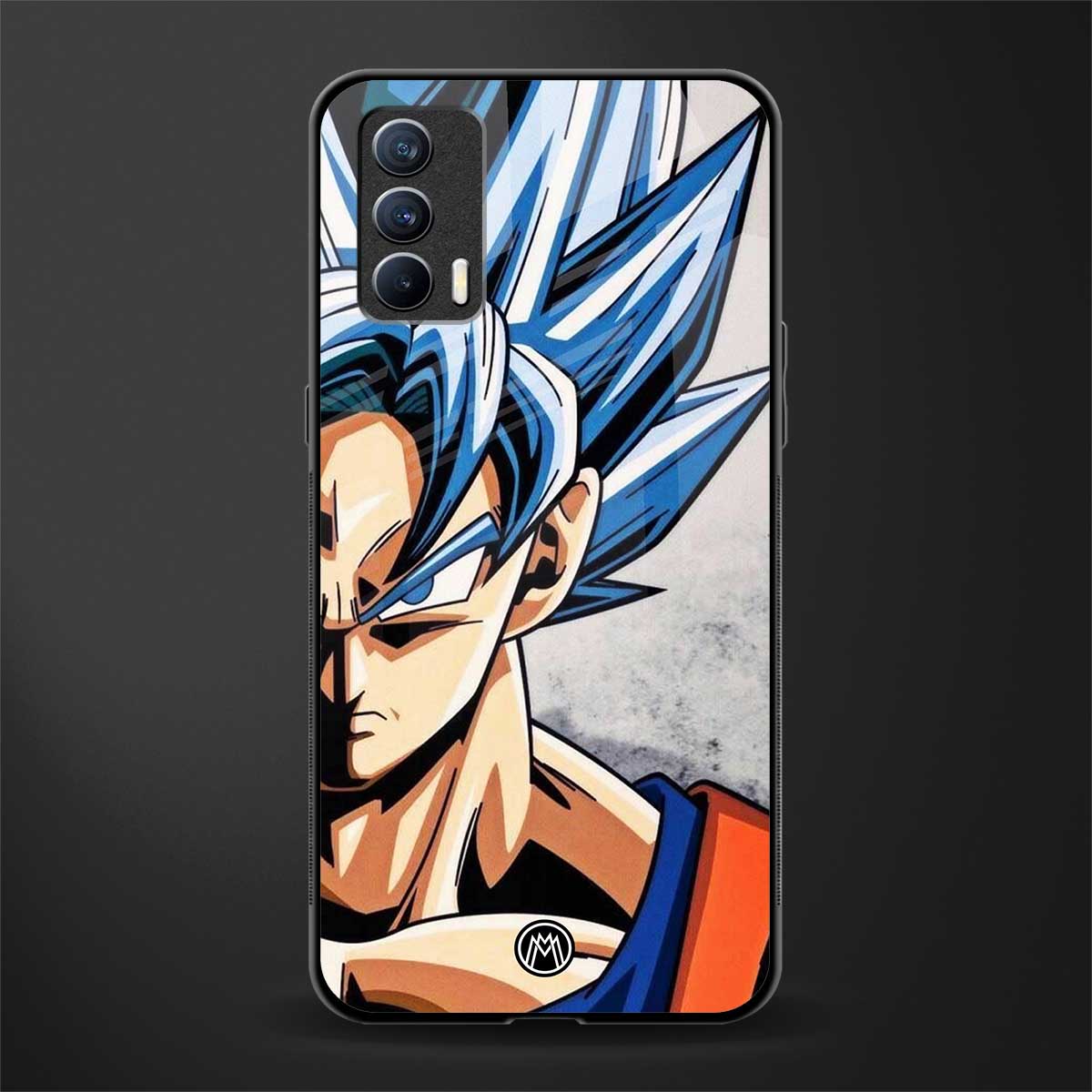 goku dragon ball z anime glass case for realme x7 image