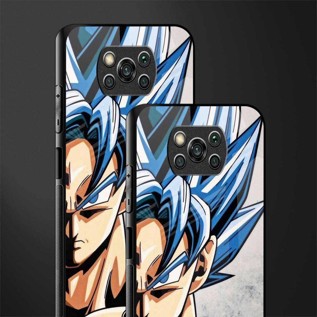 goku dragon ball z anime glass case for poco x3 pro image-2