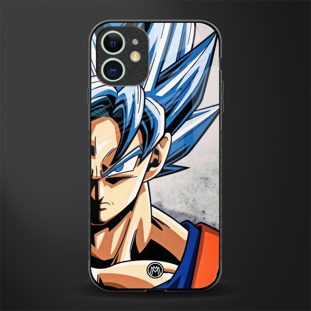goku dragon ball z anime glass case for iphone 12 image