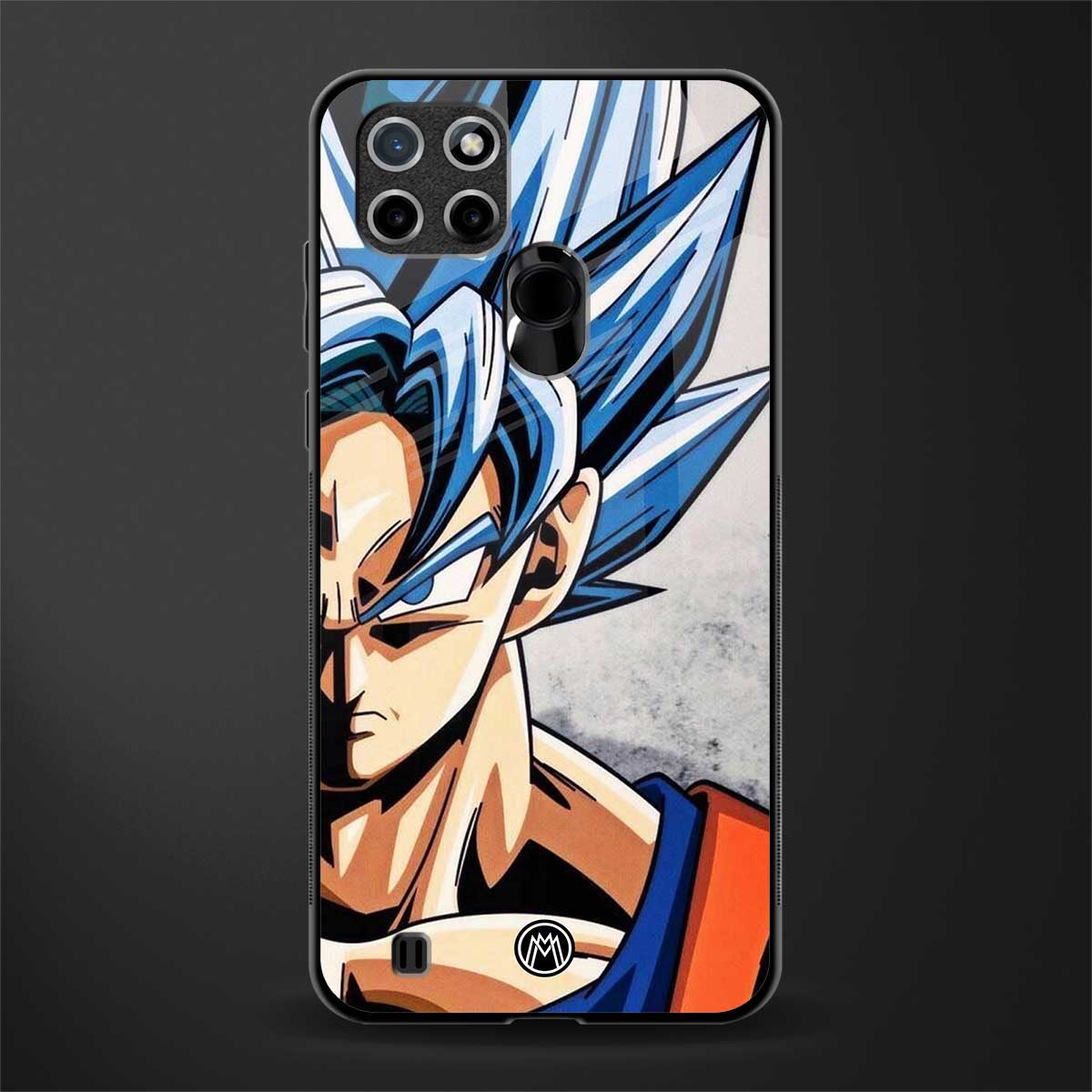 goku dragon ball z anime glass case for realme c21 image