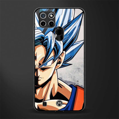 goku dragon ball z anime glass case for realme c21 image