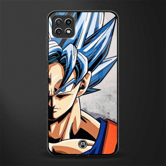 goku dragon ball z anime glass case for samsung galaxy a22 5g image