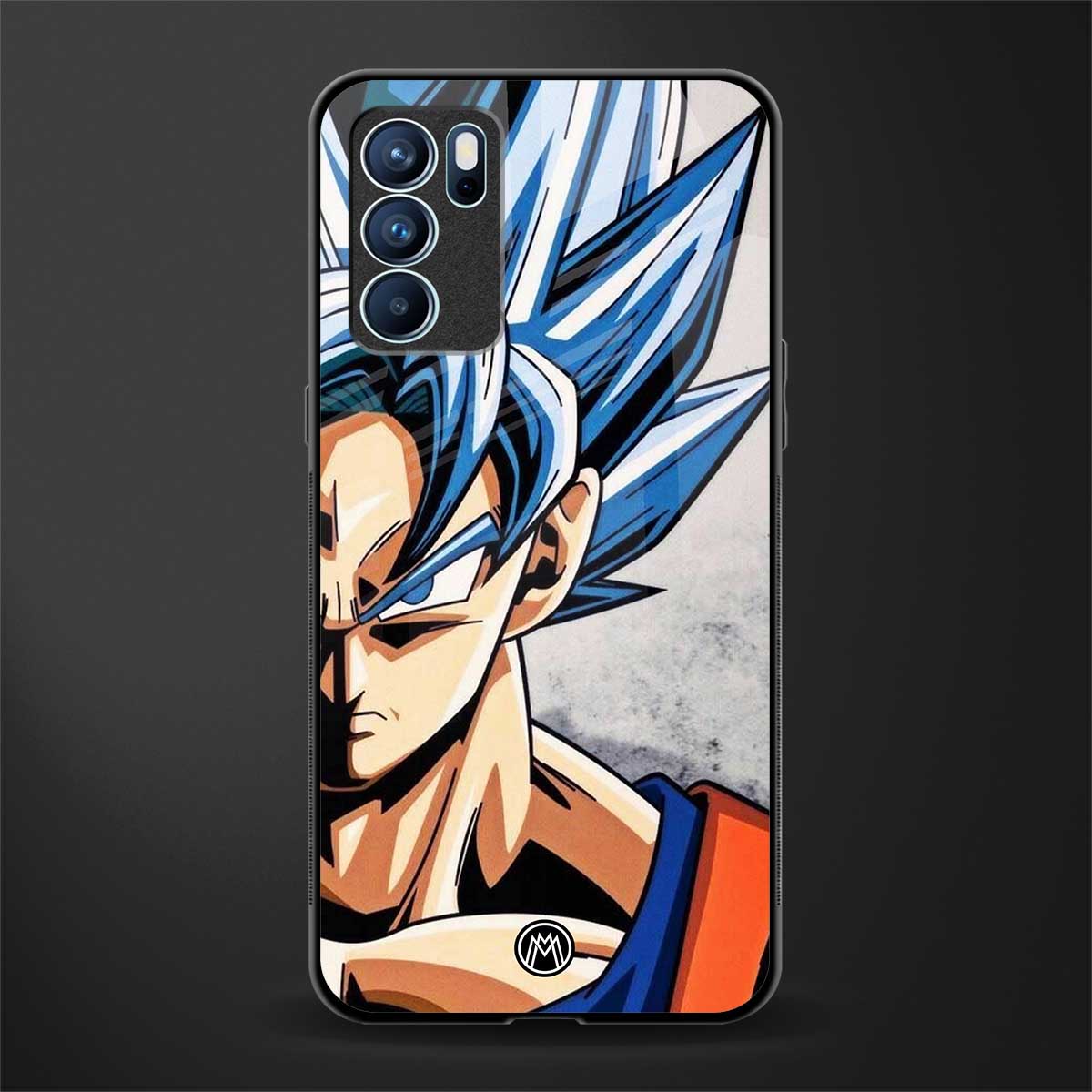 goku dragon ball z anime glass case for oppo reno6 5g image