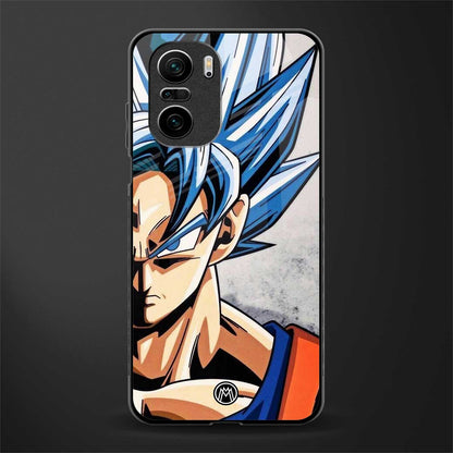 goku dragon ball z anime glass case for mi 11x 5g image