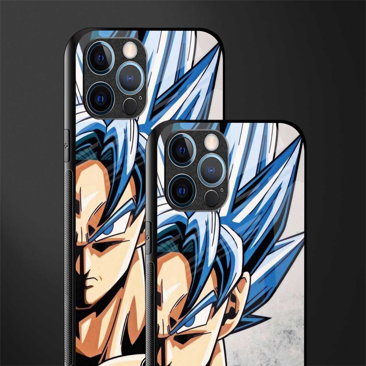 goku dragon ball z anime glass case for iphone 12 pro max image-2