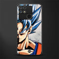 goku dragon ball z anime back phone cover | glass case for realme narzo 50a