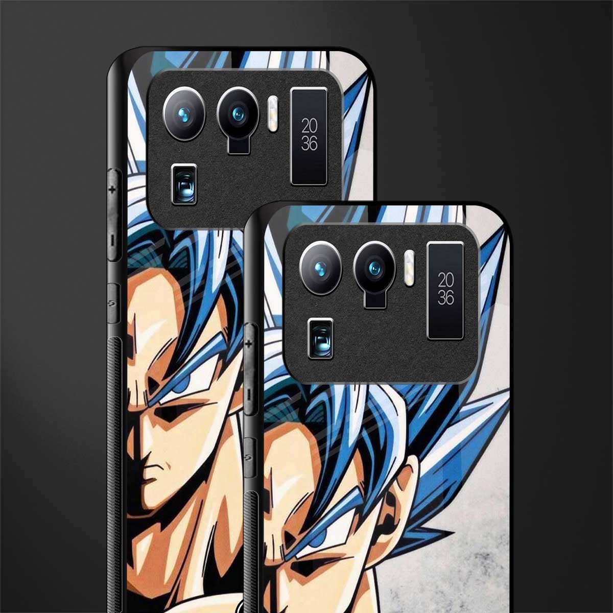 goku dragon ball z anime glass case for mi 11 ultra 5g image-2
