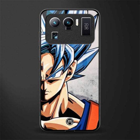 goku dragon ball z anime glass case for mi 11 ultra 5g image