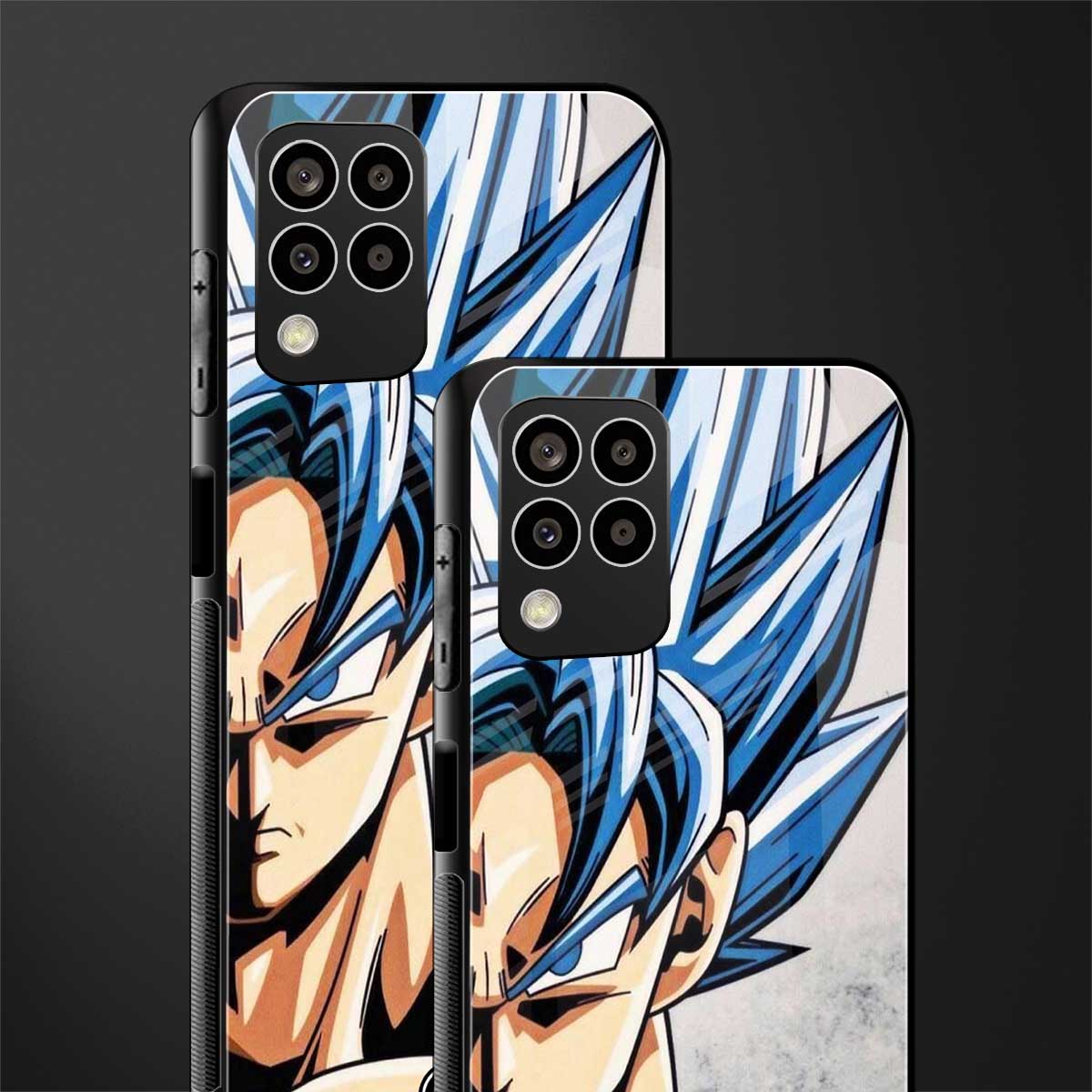 goku dragon ball z anime back phone cover | glass case for samsung galaxy m33 5g
