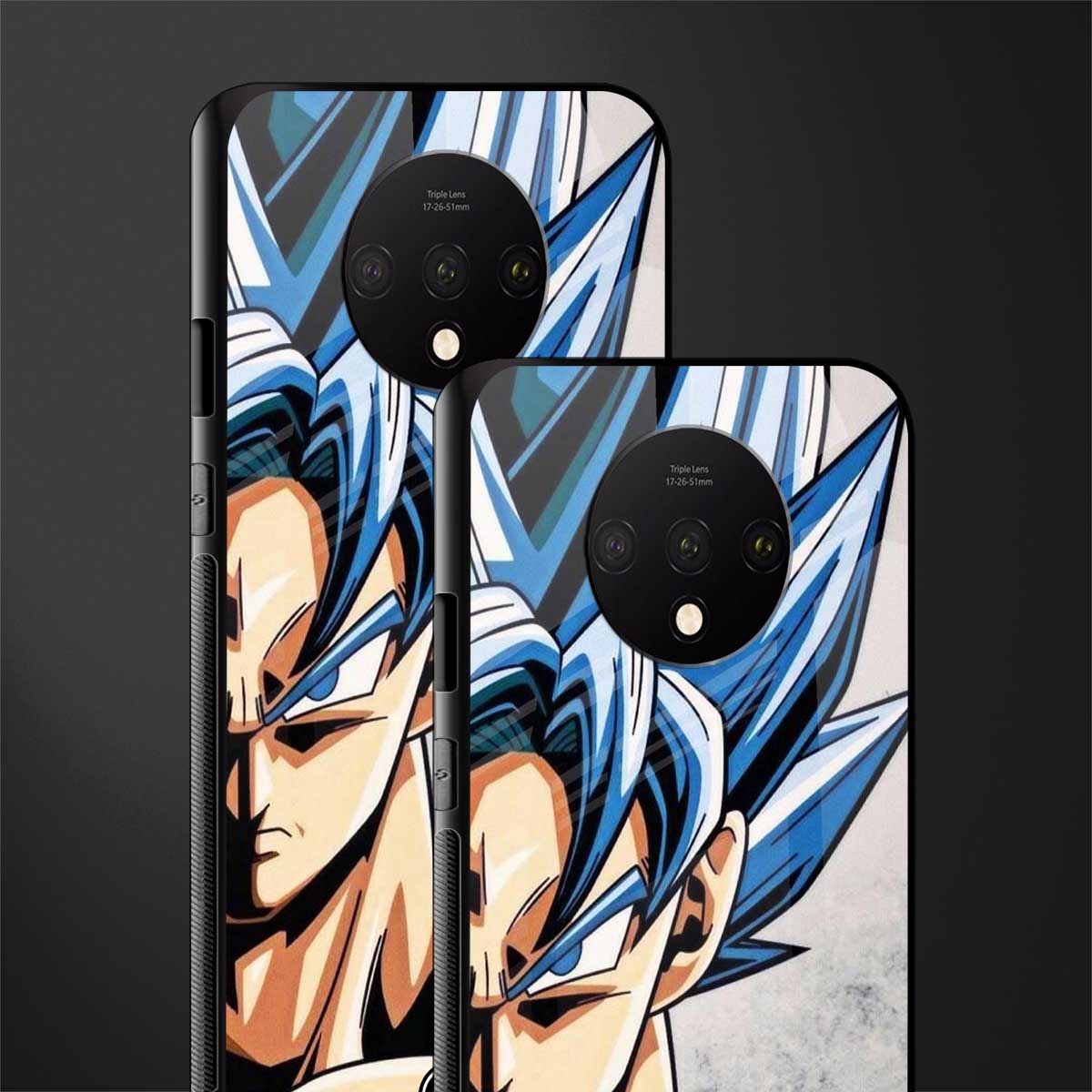 goku dragon ball z anime glass case for oneplus 7t image-2