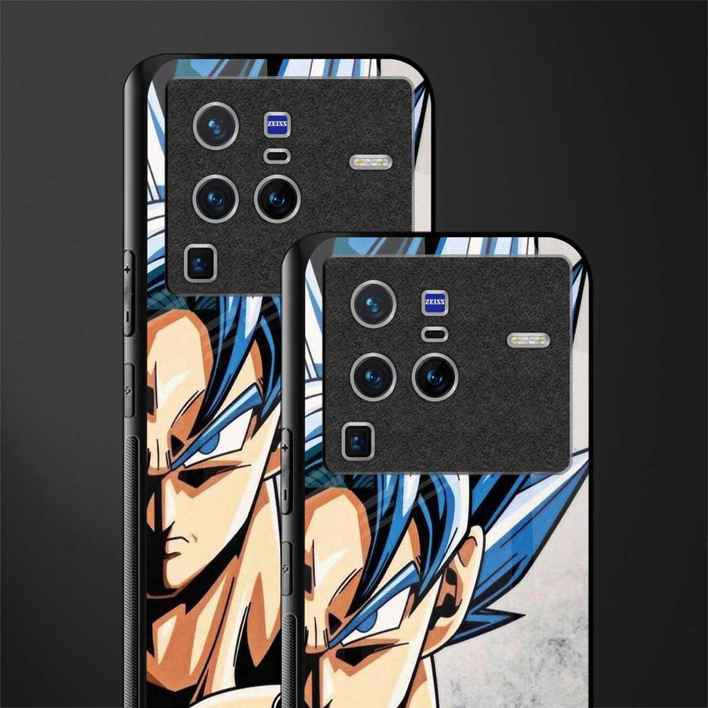goku dragon ball z anime glass case for vivo x80 pro 5g image-2