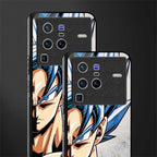 goku dragon ball z anime glass case for vivo x80 pro 5g image-2