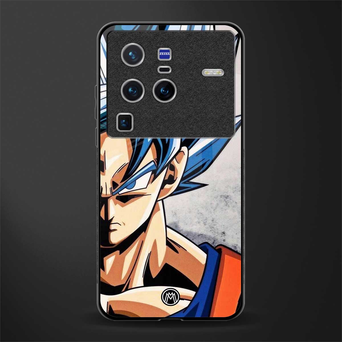 goku dragon ball z anime glass case for vivo x80 pro 5g image