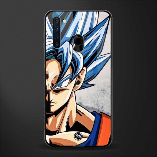 goku dragon ball z anime glass case for samsung a21 image