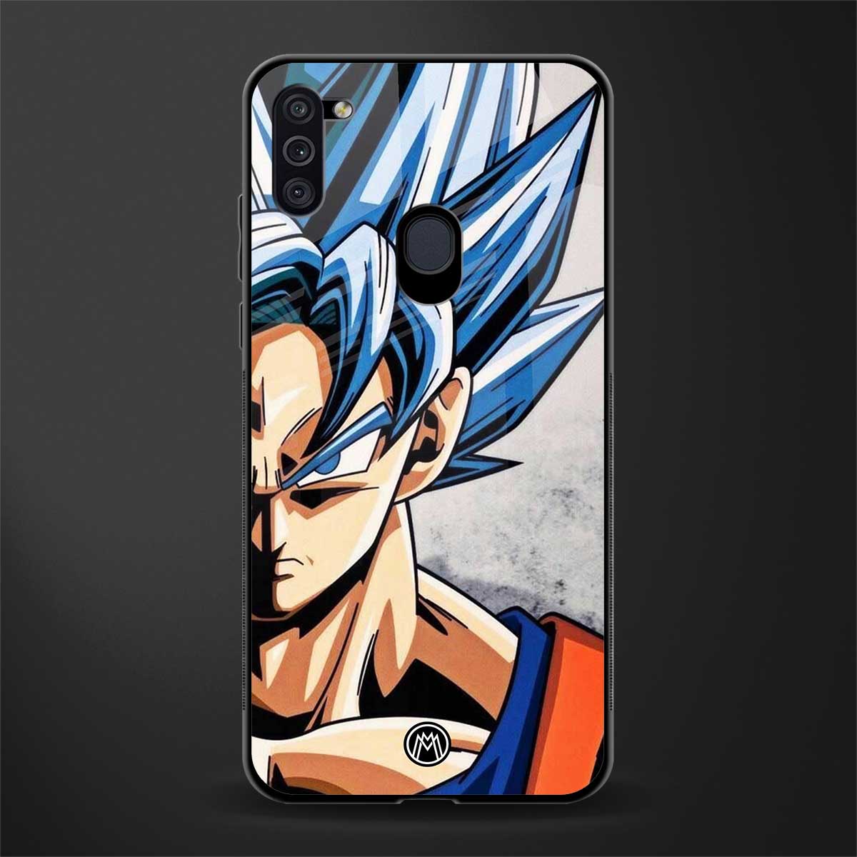 goku dragon ball z anime glass case for samsung galaxy m11 image