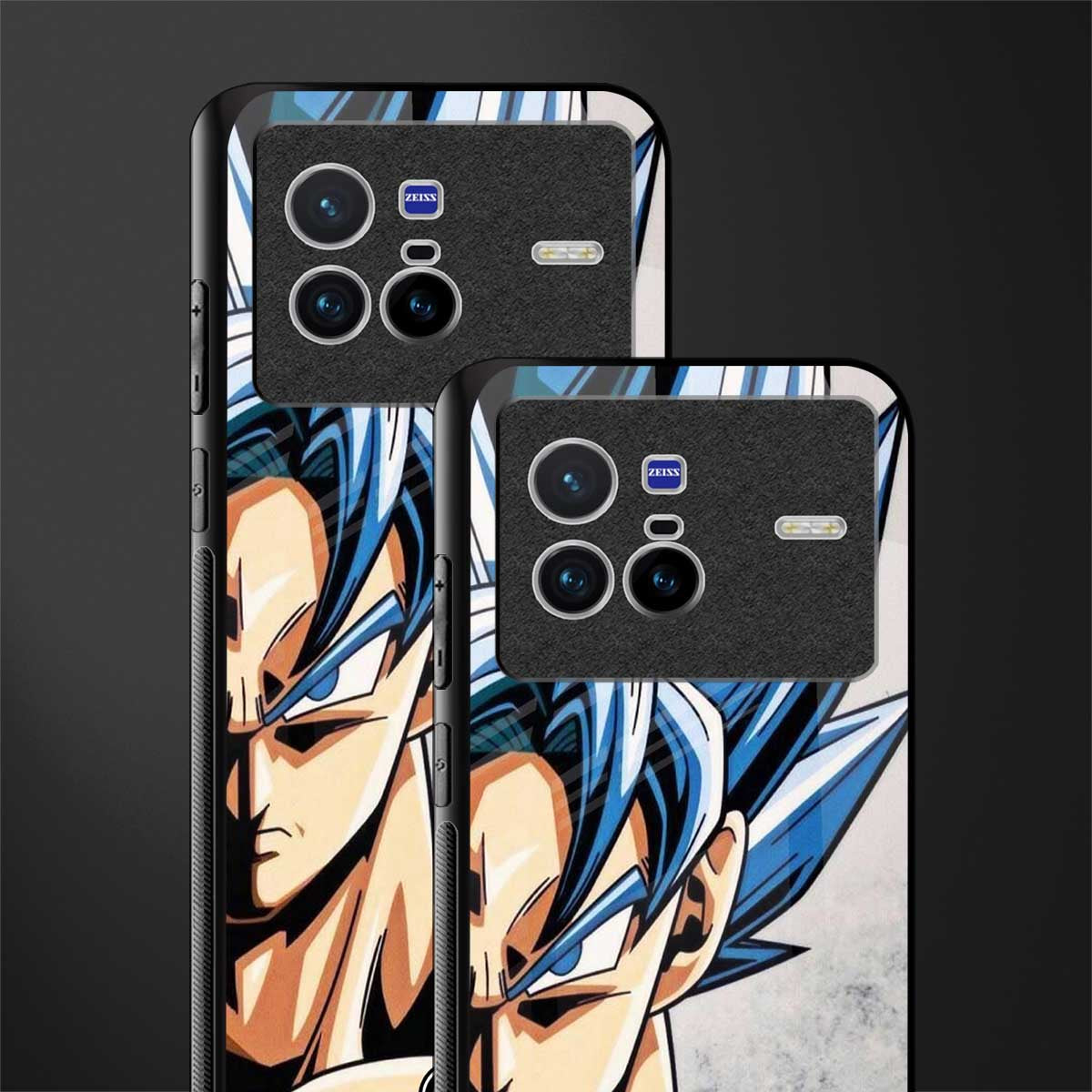 goku dragon ball z anime glass case for vivo x80 image-2