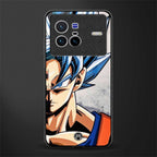 goku dragon ball z anime glass case for vivo x80 image