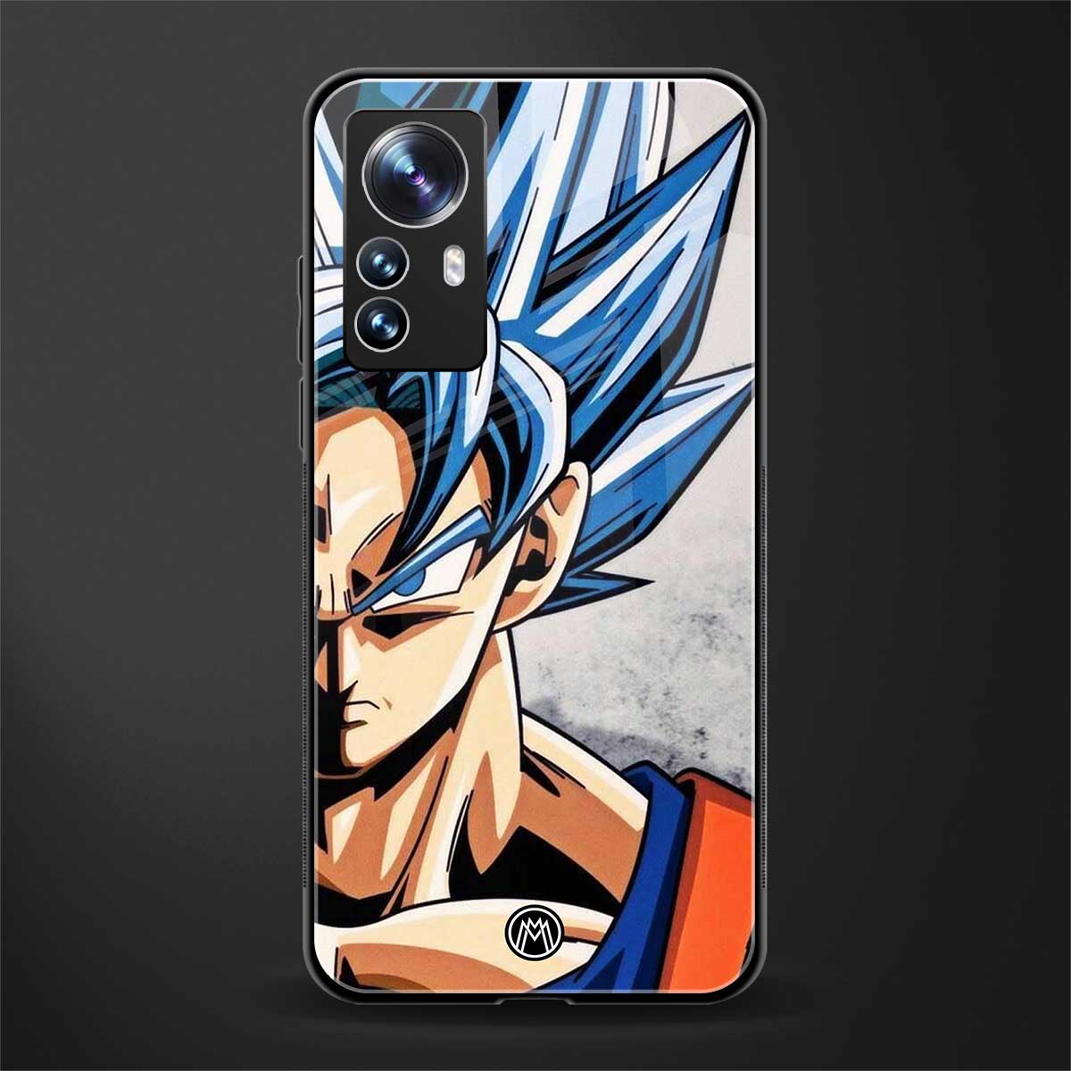 goku dragon ball z anime back phone cover | glass case for xiaomi 12 pro