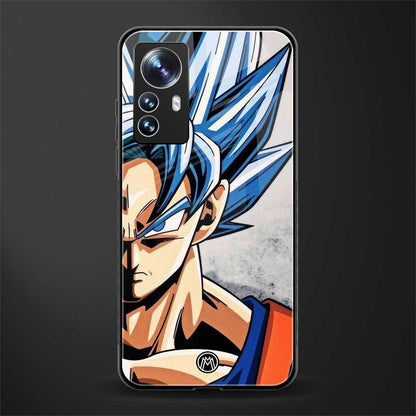 goku dragon ball z anime back phone cover | glass case for xiaomi 12 pro