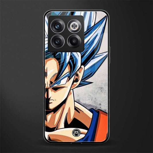 goku dragon ball z anime back phone cover | glass case for oneplus 10t