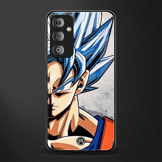 goku dragon ball z anime back phone cover | glass case for samsung galaxy f23 5g