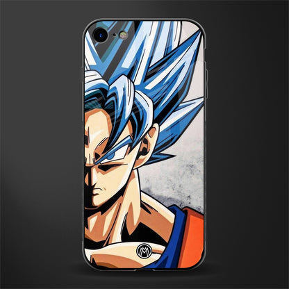 goku dragon ball z anime glass case for iphone se 2020 image