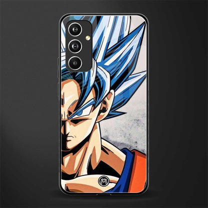 goku dragon ball z anime back phone cover | glass case for samsung galaxy a54 5g