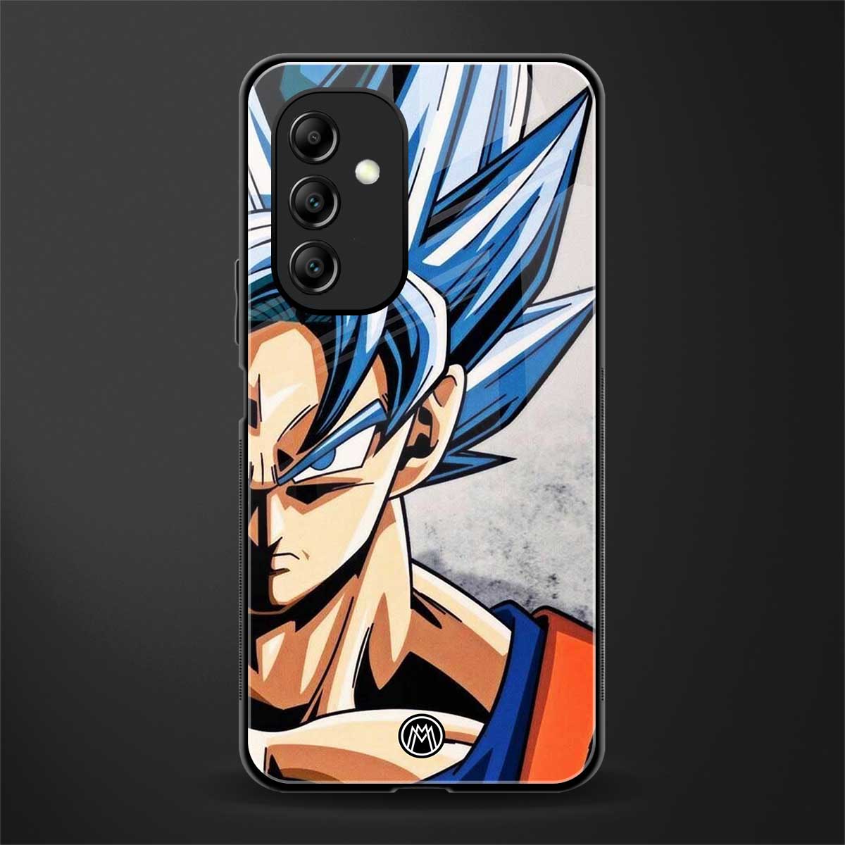 goku dragon ball z anime back phone cover | glass case for samsung galaxy a14 5g
