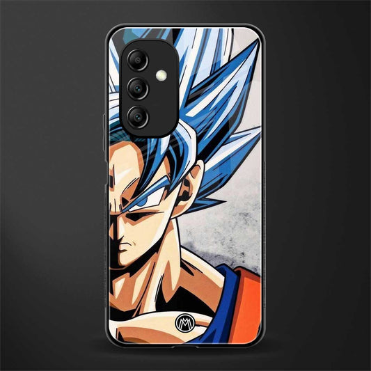 goku dragon ball z anime back phone cover | glass case for samsung galaxy a14 5g