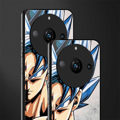 goku dragon ball z anime back phone cover | glass case for realme 11 pro 5g