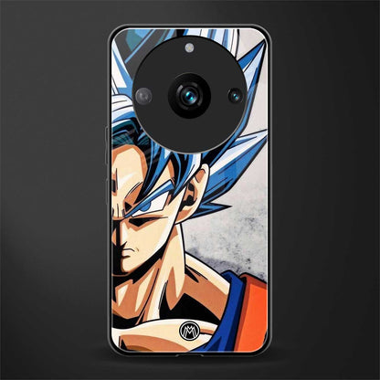 goku dragon ball z anime back phone cover | glass case for realme 11 pro 5g