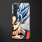 goku dragon ball z anime back phone cover | glass case for samsun galaxy a24 4g
