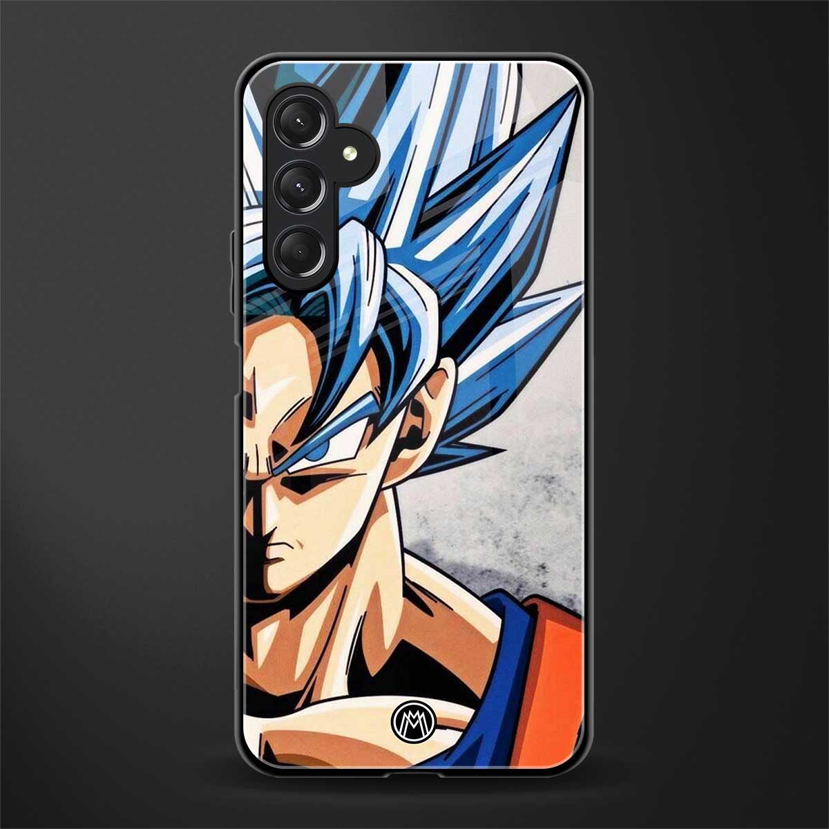goku dragon ball z anime back phone cover | glass case for samsun galaxy a24 4g